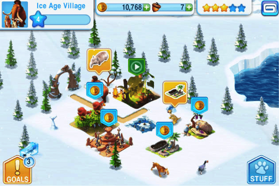 Ice Age Game Screenshot